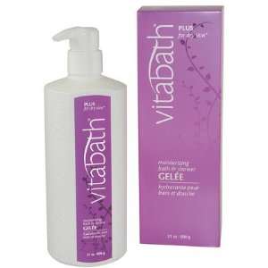 Vitabath Plus for Dry Skin Moisturizing Bath & Shower Gelee 21 oz 