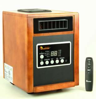   1500 Watt Infrared Heater Humidifer/Air Purifier/Fan + Remote  
