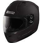 Icon Alliance SSR Motorcycle Street Helmet Solid Rubatone Black XLarge 