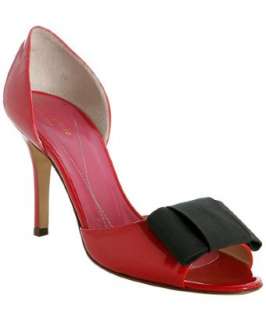 Kate Spade red patent Gina dorsay pumps  BLUEFLY up to 70% off 