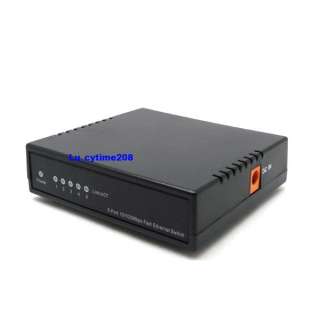 100Mbps 10/100 5 Ports Ethernet Network Switch / Hub  