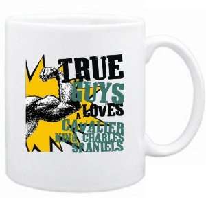   Guys Loves A Cavalier King Charles Spaniels  Mug Dog: Home & Kitchen