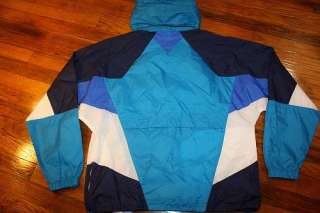 vtg 90s NIKE WINDRUNNER hoodie nylon windbreaker jacket * vented 