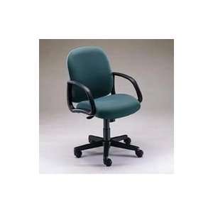  Durable Series Mid Back Swivel/Tilt Chair, Peacock Blue 