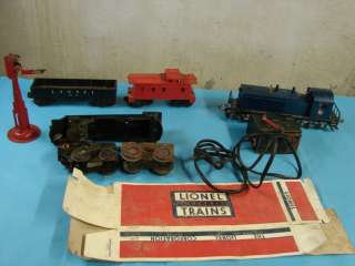 Lionel 621 engine cars parts & more antique train o scale  
