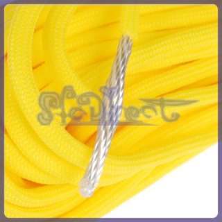 100 Yellow Paracord Parachute Survival Rope 550 Cord  
