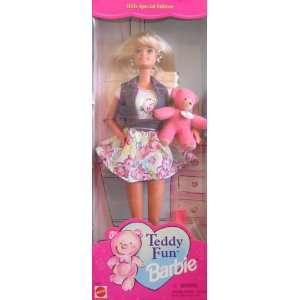 Barbie   Teddy Fun Barbie Doll   Hills Special Edition   1996 Mattel 