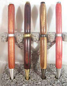Handmade in (AMERICA) Exotic wood ballpoint twist pens  