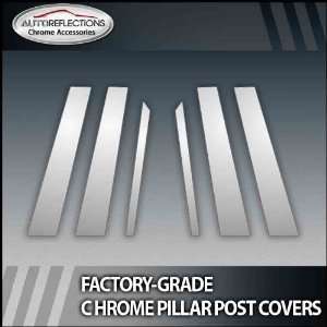  03 09 Mercedes E 350 6Pc Chrome Pillar Post Covers 