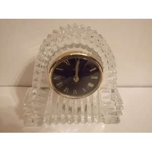  Mikasa Crystal Mantel Clock