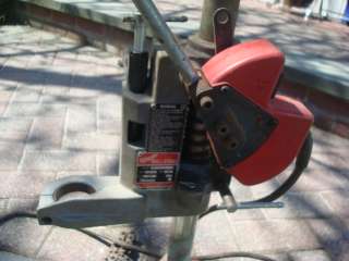 MILWAUKEE 3570 CHAIN VISE CLAMP DRILL PRESS STAND FOR PIPE DRILLING W 