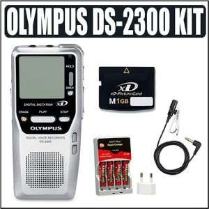  Olympus DS 2300 Digital Voice Recorder w/ Olympus 