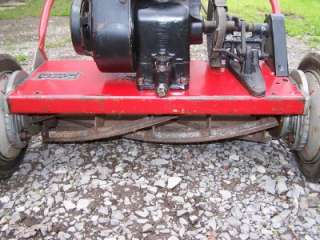 Antique Vintage 1950s 20 REEL Power Lawn Mower with Briggs&Stratton 