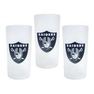  Oakland Raiders NFL Tumbler Drinkware Set (3 Pack) by Duck 