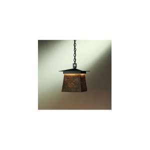   Large Outdoor Pendant Finish Natural lron, Shade Color Iron Ore