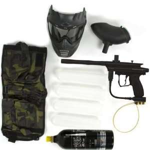  Spyder Sonix 09 Starter B Paintball Gun Kit   Black 