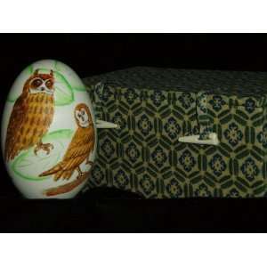  Owls, Hand Painted Goose Egg Shell: Arts, Crafts & Sewing
