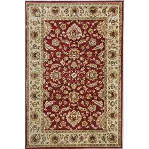  Persian Area Rugs Large 8x11 Agra Persian Border Red 