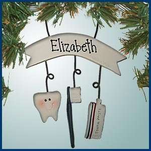  Personalized Christmas Ornaments   Dental Banner   Personalized 