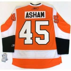    Arron Asham Philadelphia Flyers Real Rbk Jersey