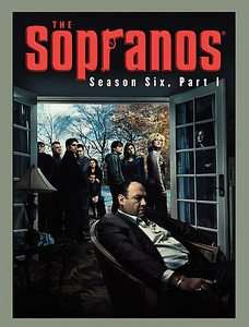 The Sopranos   Season 6, Part 1 DVD, 2006, 4 Disc Set 026359330124 
