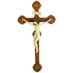    Cathedral Style Crucifix Religious Wall Plaque