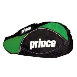  Prince Rally Triple Tennis Racquet Bag   Black/Green 
