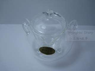 Glass Teapot Heat Resistant For Chinese tea 200ml/7.5oz  