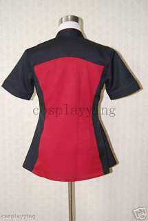 Star Trek TNG Skant Uniform Costume Red Custom made  