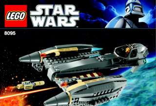 New Lego NO MINIFIGURES NO BOX Star Wars General Grievous Starfighter 