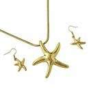 Starfish Necklace and Earring Set  