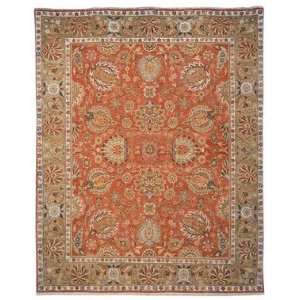 Safavieh Old World OW117A COPPER / GREEN 26X8 Runner Area Rug 