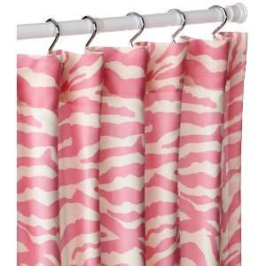   Foundation Pink Zebra Wild Life Shower Curtain
