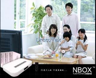 New NBOX HDTV Media Player Divx USB  MP4 RMVB HD HDD 720P NBOX