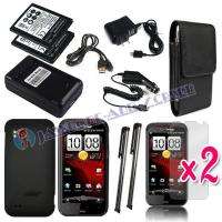 12 Accessory Battery Charger Case Cover Guard for VERIZON HTC Rezound 