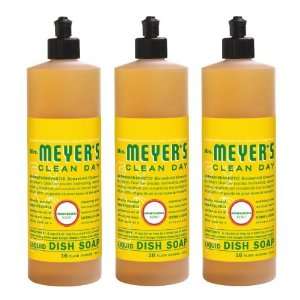  Mrs. Meyers Clean Day Liquid Dishwashing Soap, Honeysuckle 