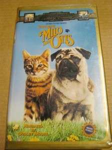 Columbia Pictures VHS Tape The Adventures of Milo and Otis Movie 