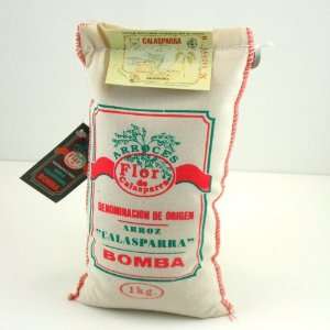 Calasparra Bomba Rice D.O. 2.2 pounds By Spanishfeast  