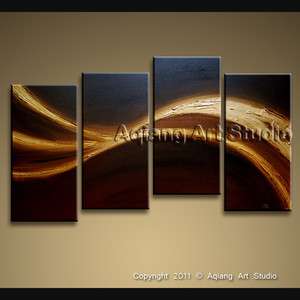   Textured Abstract Canvas Wall Art Modern Oil Painting Mystery G112