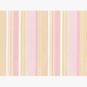 NORWALL Pink Peach White Stripe Wallpaper CT21708L  