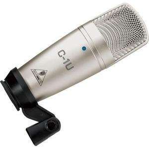    Behringer C 1U USB Studio Condenser Microphone Musical Instruments