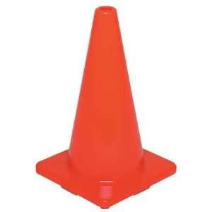  Traffic Cones Standard PVC Cone,Orange,18 In Everything 