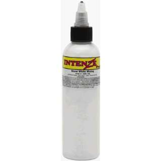  INTENZE TATTOO INK   COLOR SNOW WHITE MIXING   2 OZ 