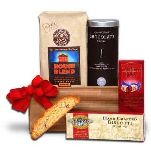   Creek Gifts Fathers Day Coffee Bean and Tea Leaf Sampler Gift Basket