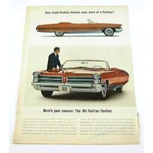  1965 65 Pontiac BONNEVILLE Wide Track AD 