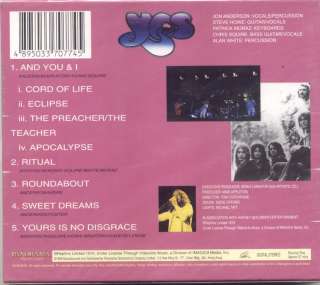Yes Live 1975 At Q P R Vol 2 H K Video CD Steve Howe  
