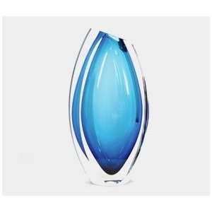    Correia Designer Art Glass, Vase elite Aqua