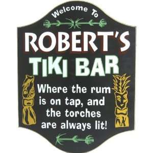  Personalized Tiki Bar Pub Sign: Grocery & Gourmet Food