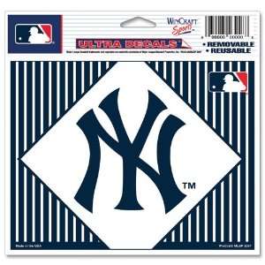   Yankees Mlb 5X6 Ultra Color Logo Decal Wincraft