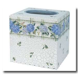    Hydrangea Lavender Kleenex Tissue Box Cover